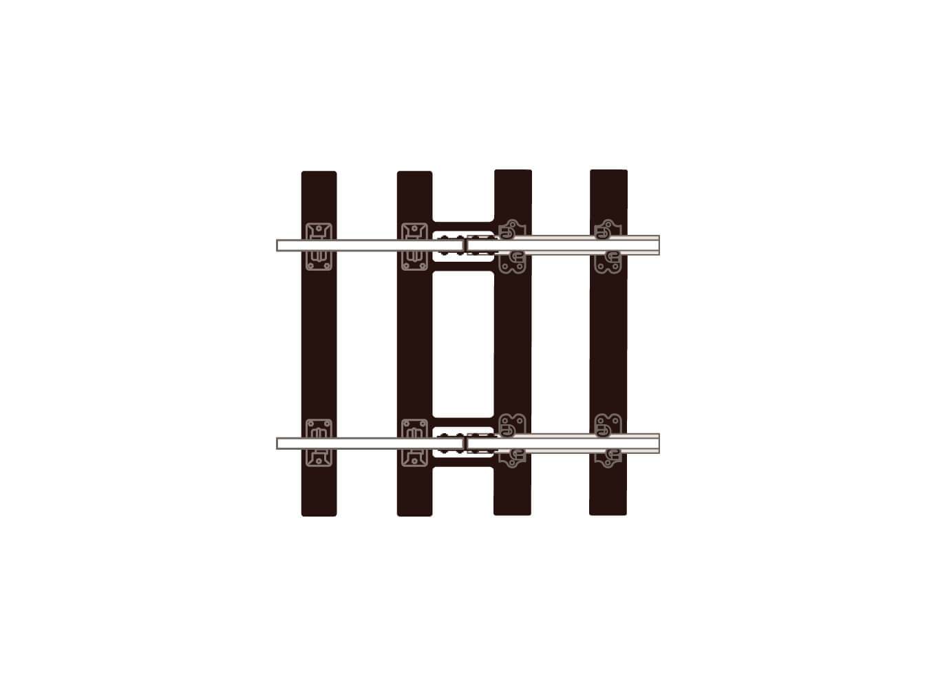 PECO SL-713 Transition Tracks O Gauge