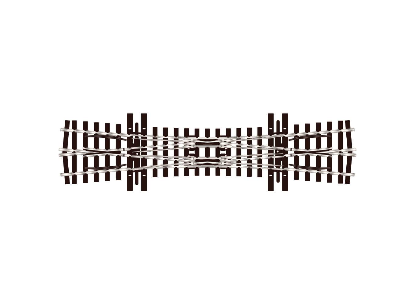 PECO SL-E1490 Crossing, Double Slip HOm Gauge