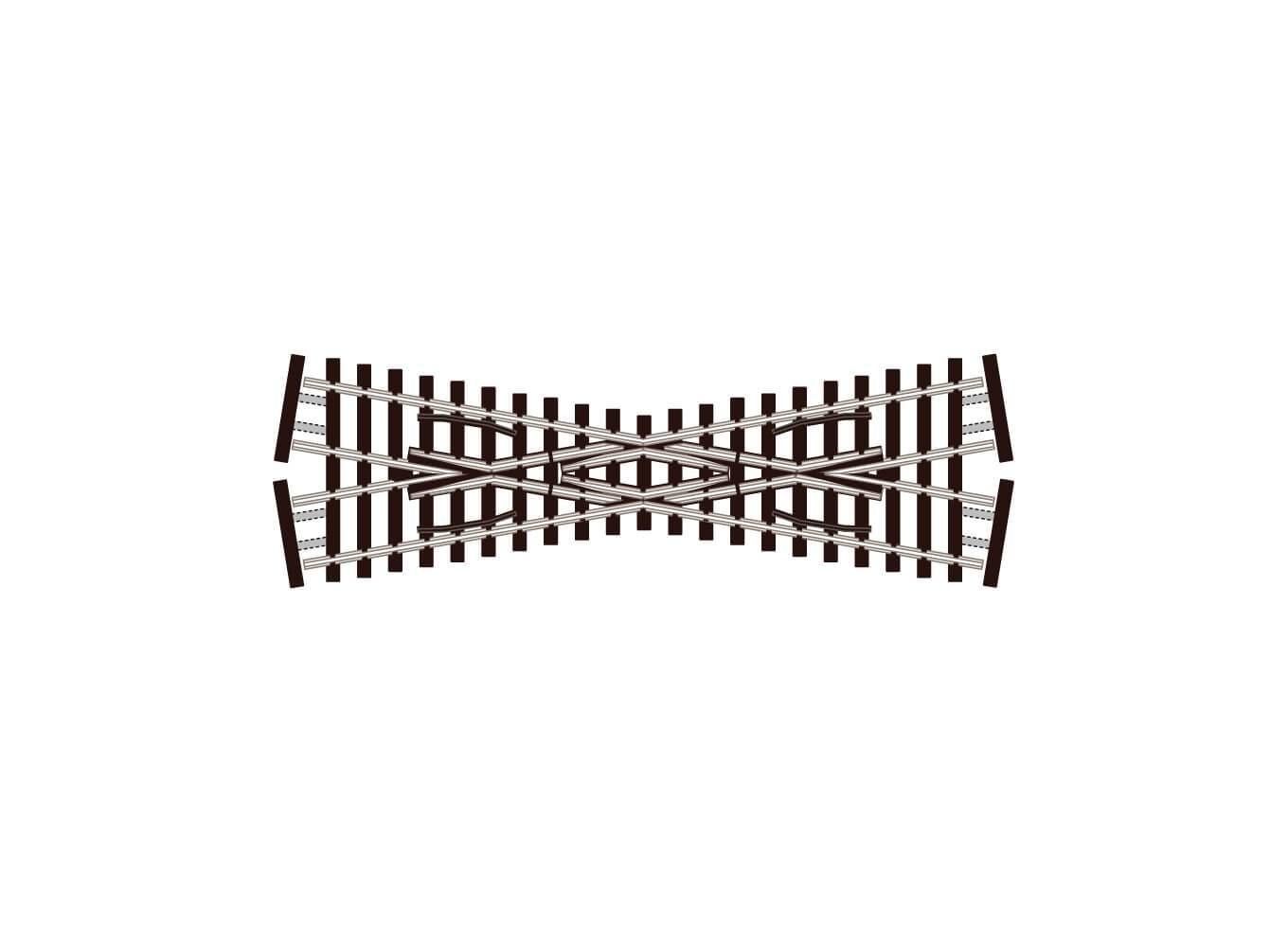 PECO SL-E393F Crossing, Short N Gauge
