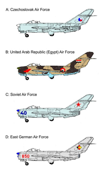 Smer SM72-920 1:72 Mikoyan MiG-17PF