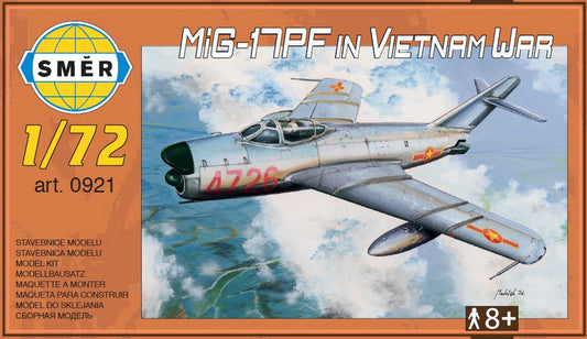 Smer SM72-921 1:72 Mikoyan MiG-17PF In Vietnam War Vietnamese Peoples Airforcex2