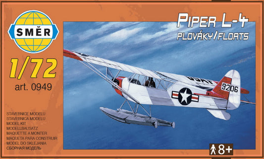 Smer SM72-949 1:72 Piper L-4H "on floats"