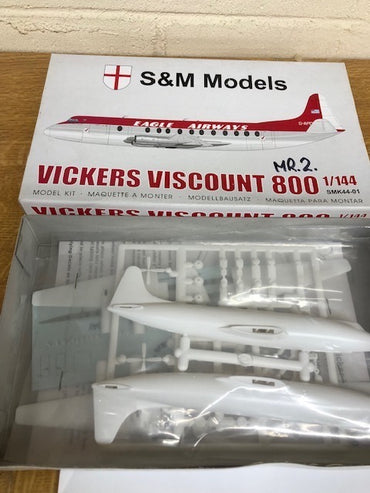 S & M Models SMK44-28 1:144 Vickers Viscount 800 MR.2