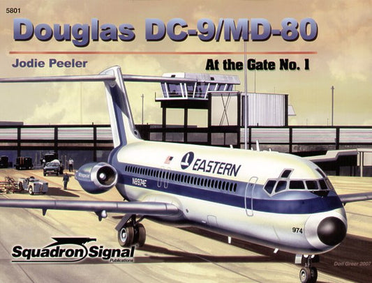 Squadron Signal SQS5801 Douglas DC-9/McDonnell-Douglas MD-80 at the gate