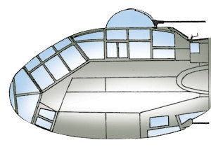Squadron Canopies SQS9638 1:48 Junkers Ju-188 canopy