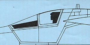 Squadron Canopies SQS9642 1:48 General-Dynamics F-111 canopy