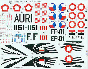Smer SM48-825 1:48 Mikoyan MiG-17F/Lim 6 bis