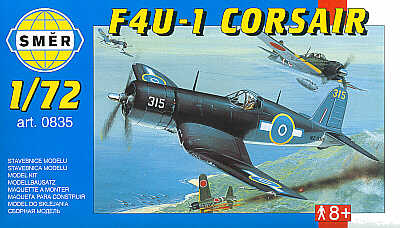Smer SM72-835 1:72 Vought F4U-1 Corsair
