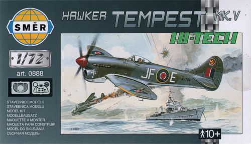 Smer SM72-888 1:72 Hawker Tempest Mk.V with etched