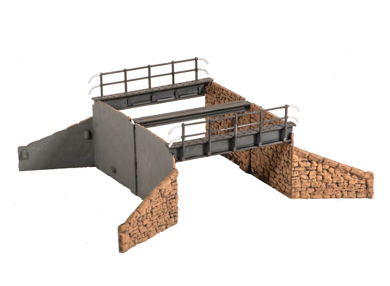 Wills Kits SS32 Occupation Bridge (Double Track) and Stone Abutments HO/OO Gauge