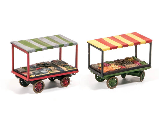 Wills Kits SS37 Market Stalls HO/OO Gauge