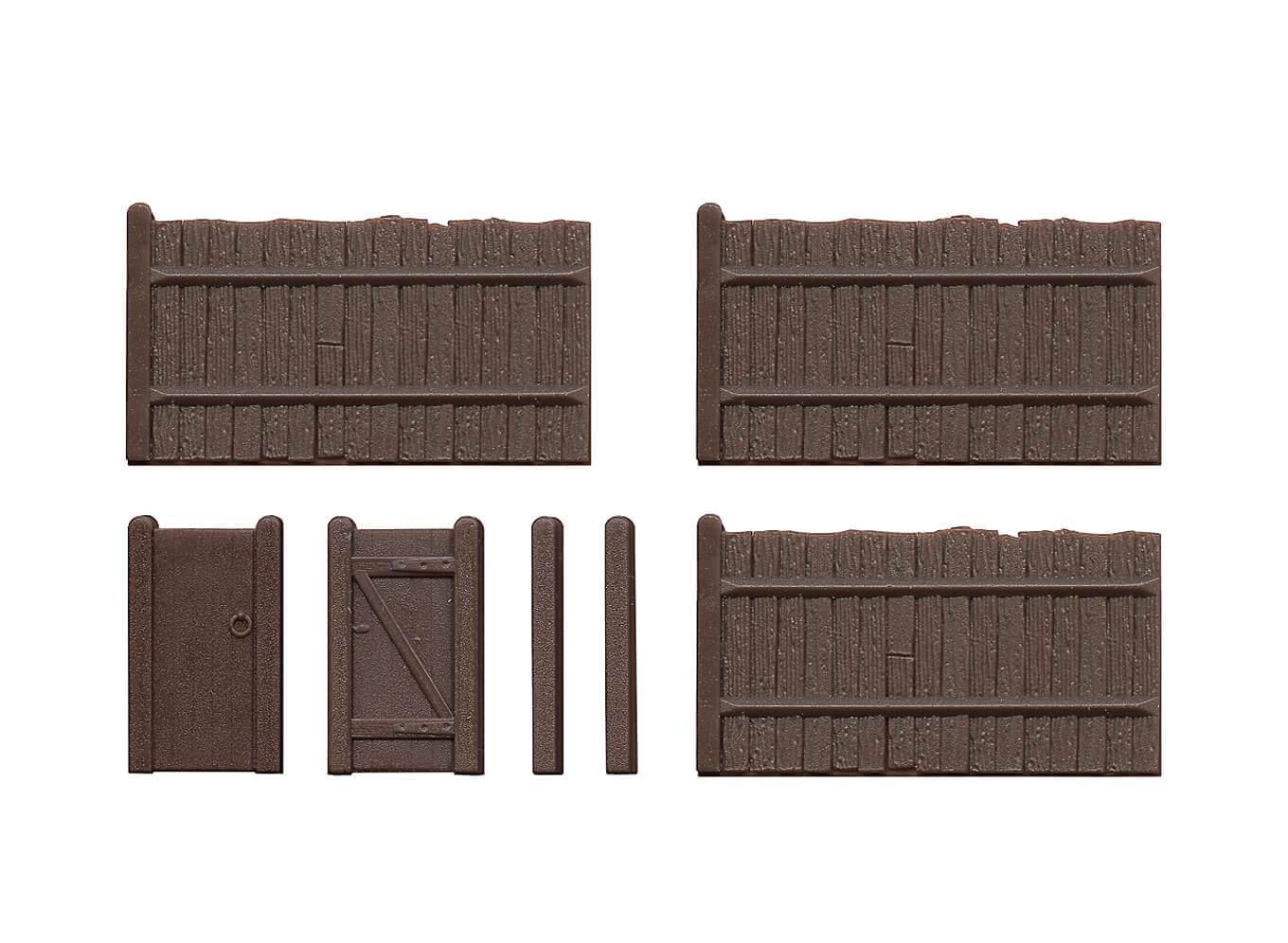 Wills Kits SS41 Feather Edge Board Fencing HO/OO Gauge