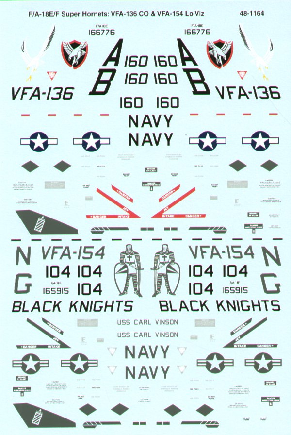 Microscale SS481164 1:48 Boeing F/A-18E F/A-18F Super Hornet