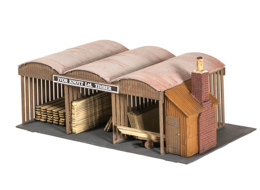 Wills Kits SS73 Timber Yard HO/OO Gauge