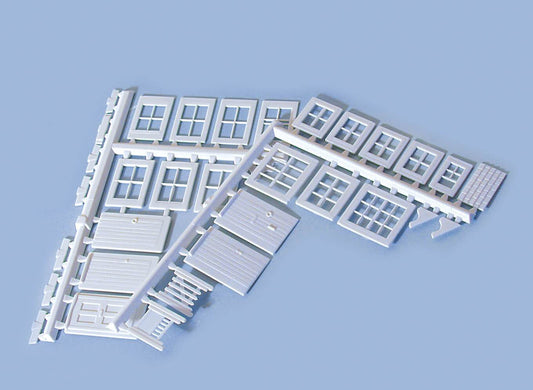 Wills Kits SS86 Windows, Doors, Gates and Porch HO/OO Gauge