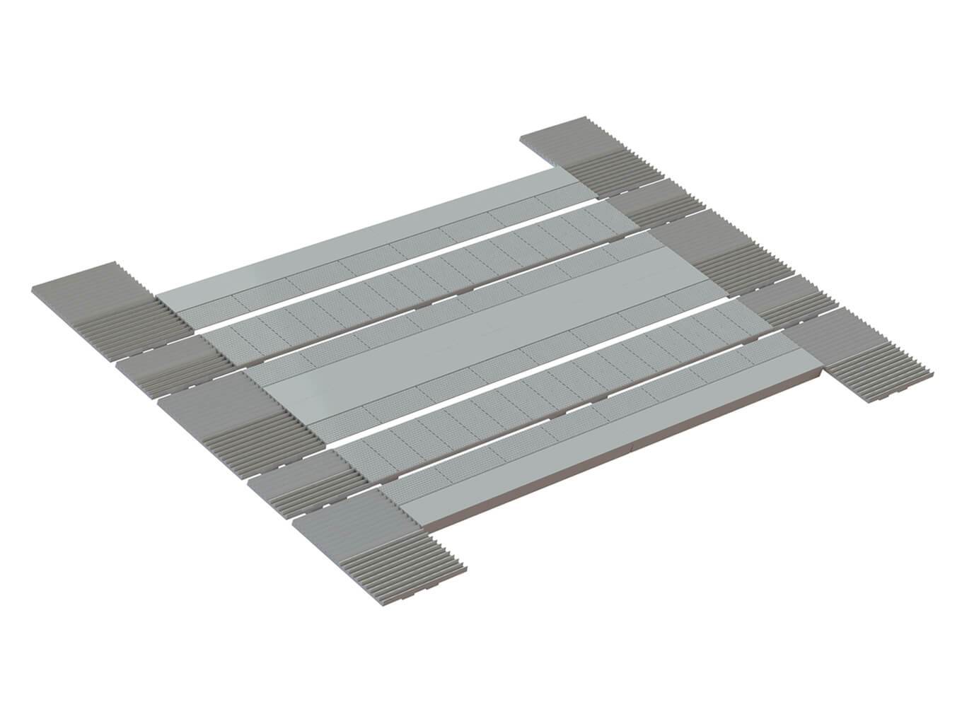 Wills Kits SSM319 Modern Level Crossing Road Bed Single on Double Track HO/OO Gauge