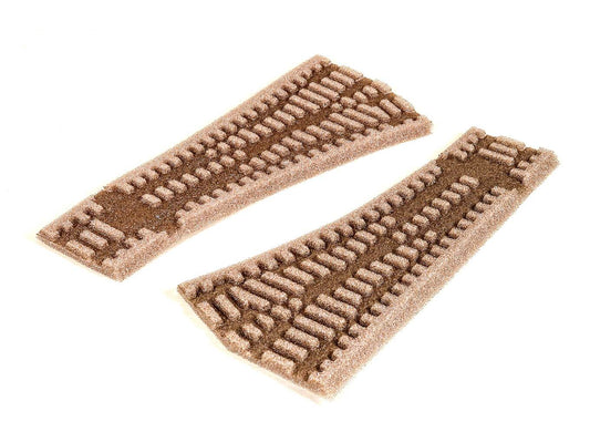 PECO ST-255 Ballast Inlay, 2nd Radius Turnout, Right Hand HO/OO Gauge