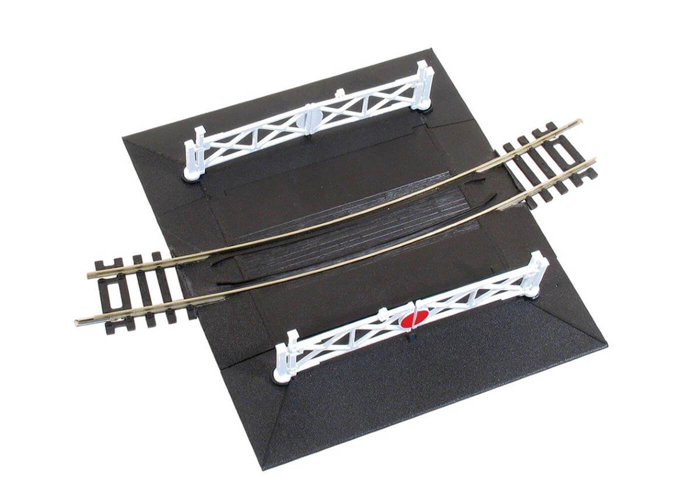 PECO ST-263 Curved Level Crossing, 3rd Radius HO/OO Gauge