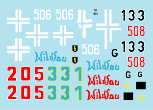Star Decals STAR35874 1:35 German Tanks in Hungary 1945 #2