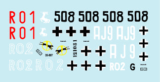 Star Decals STAR35887 1:35 Befehls-Panzers