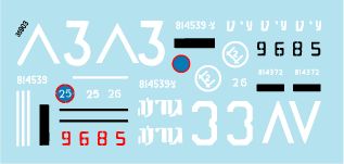 Star Decals STAR35903 1:35 Israeli AFVs pt2