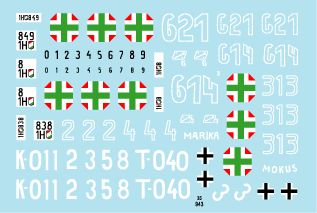 Star Decals STAR35943 1:35 Hungarian Pz.Kpfw.IV Ausf.F and Jagdpanzer 38