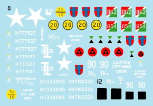 Star Decals STAR35961 1:35 M19 Diamond Tank transporter#3