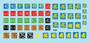 Star Decals STAR35965 1:35 British 43rd 'Wessex' Infantry Division NW Europe