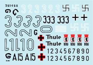 Star Decals STAR35980 1:35 Berlin #2