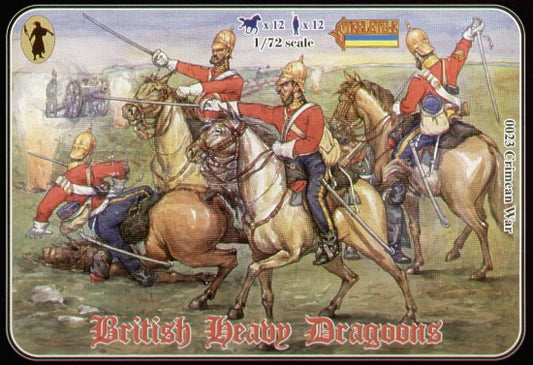 Strelets STR02372 1:72 British Heavy Dragoons Crimean era