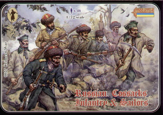 Strelets STR02772 1:72 Russian Cossack infantry and sailors