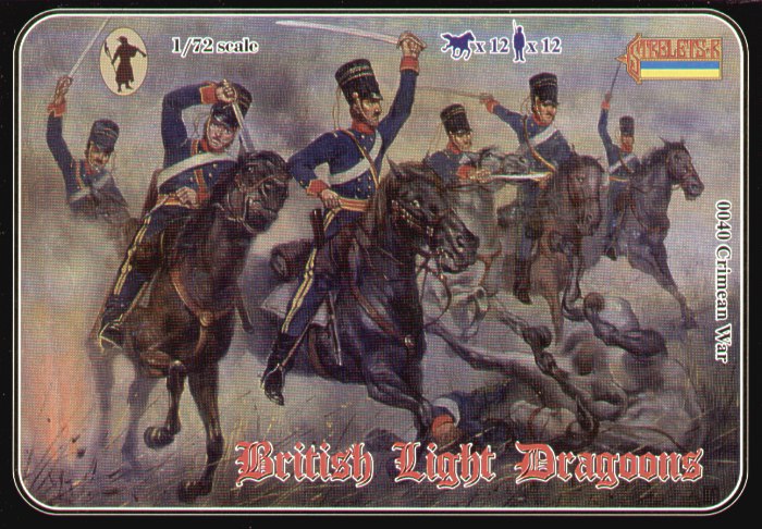Strelets STR04072 1:72 Crimean War British Light Dragoons