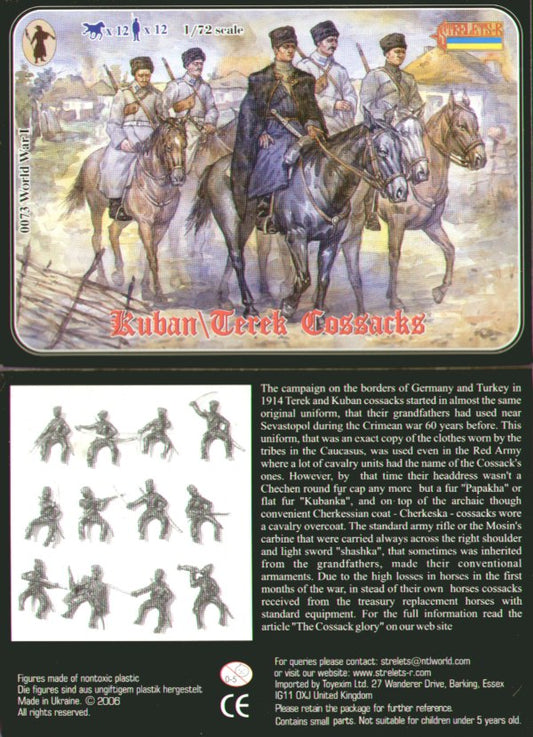 Strelets STR07372 1:72 Kuban/Terek Cossacks