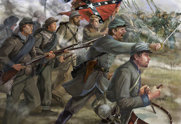 Strelets STR14872 1:72 Pickett's Charge 1 Gettysburg