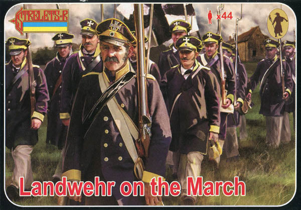 Strelets STR16872 1:72 Landwehr on the March