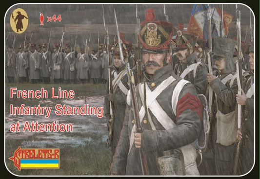 Strelets STR18472 1:72 French Line Infantry Standing at Attention