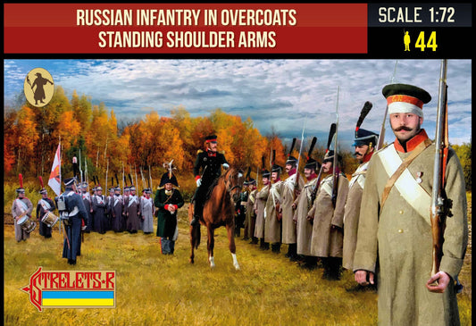 Strelets STR21872 Russian Infantry in Overcoats 1:72