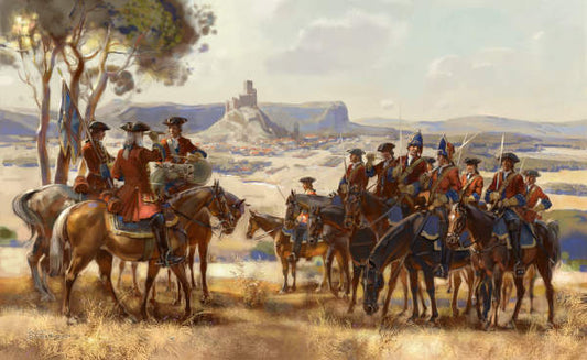 Strelets STR25672 1:72 British Dragoons War of the Spanish Succession