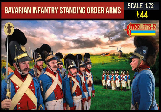 Strelets STR27172 1:72 Bavarian Infantry Standing Order Arms