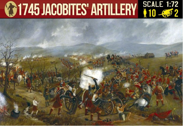 Strelets STR28372 1:72 1745 Jacobites' Artillery of the Jacobite Uprising
