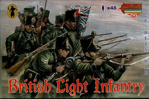Strelets STRM030 1:72 British Light Infantry Crimean Infantry