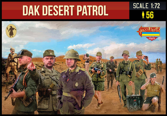 Strelets STRM081 1:72 DAK Desert Patrol WWII