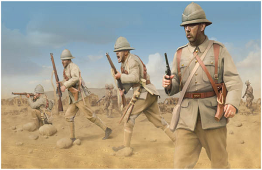 Strelets STRM123 1:72 Imperial British Camel Corps Dismounted