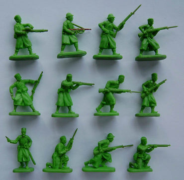 Strelets STRM126 1:72 Serbian Infantry in Winter Uniform