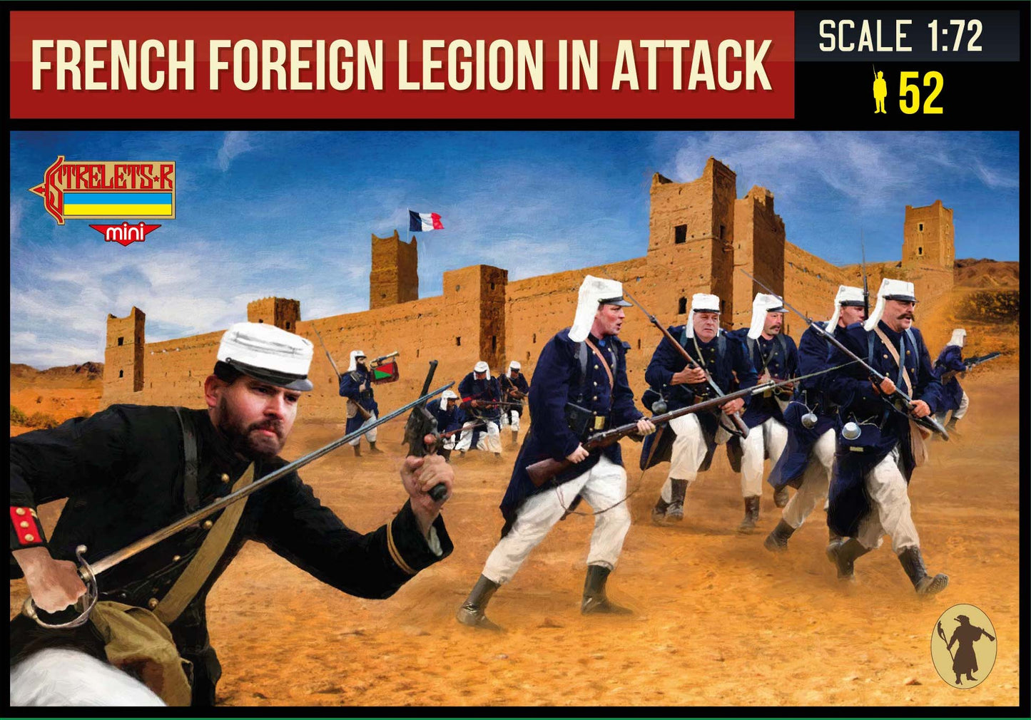 Strelets STRM147 1:72 French Foreign Legion in Attack Rif War