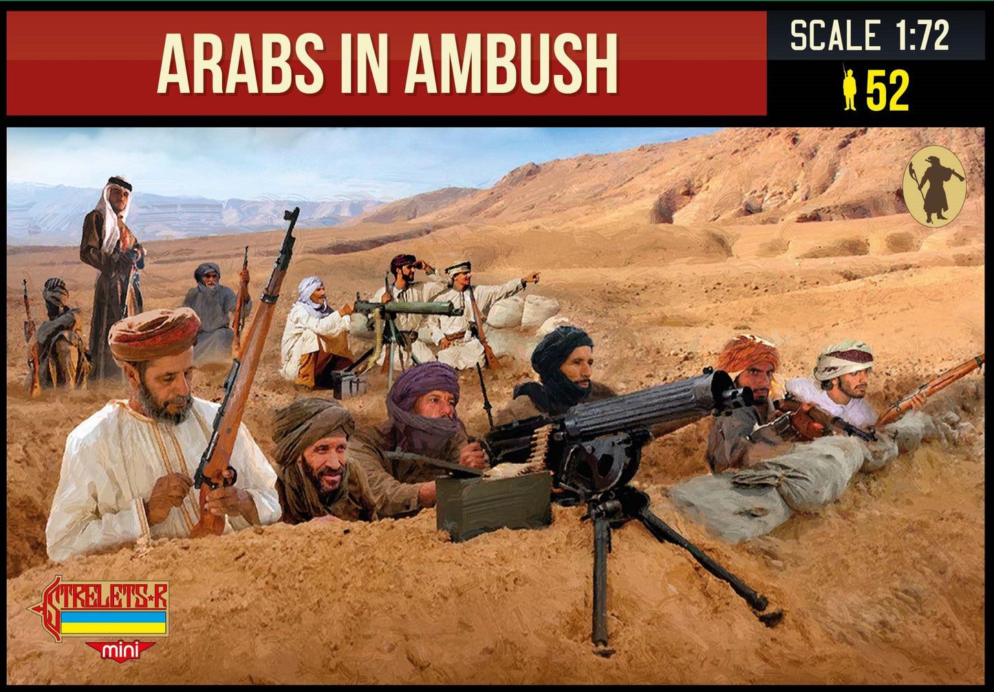Strelets STRM149 1:72 Arabs in Ambush
