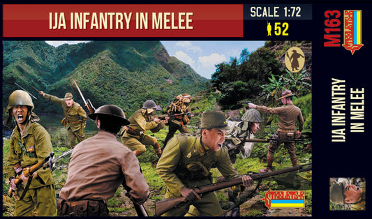 Strelets STRM163 1:72 IJA Infantry in Melee