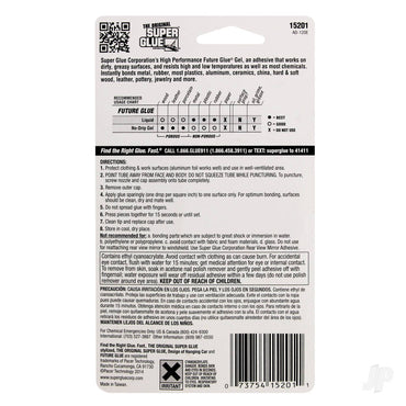 Super Glue Future Glue Gel 2-Pack (2x 0.07oz, 2g) 15201
