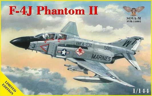 Sova-M SVM-14001 F-4J Phantom II USN/USMC 1:144