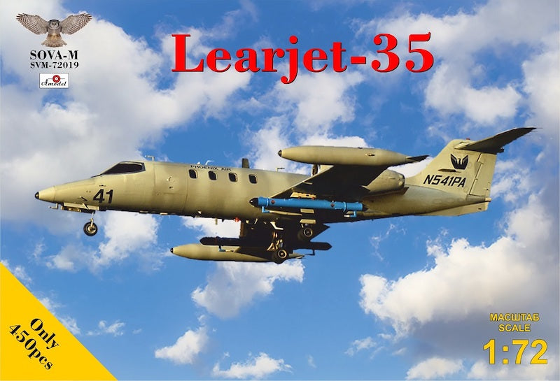Sova-M SVM-72019 1:72 Gates Learjet 35